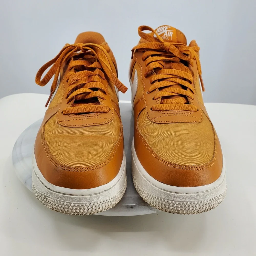 Nike Air Force 1 Low Monarch Sail Orange White FB2048-800 Mens 12.5 Sneaker‎ - Picture 7 of 11